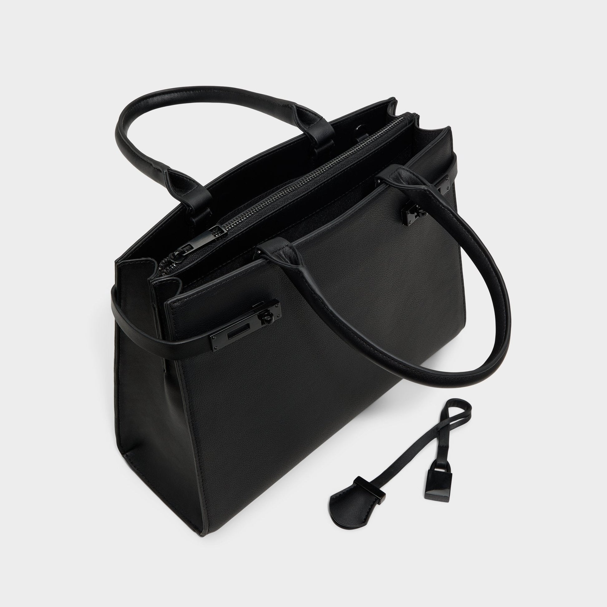 Manillaax Black/Black Women's Tote & Satchel bags -  - Black/black