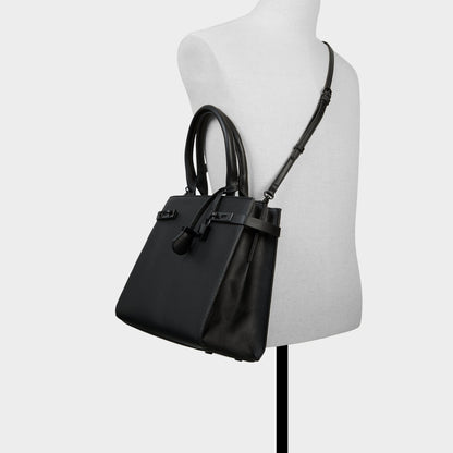 Manillaax Black/Black Women's Tote & Satchel bags -  - Black/black
