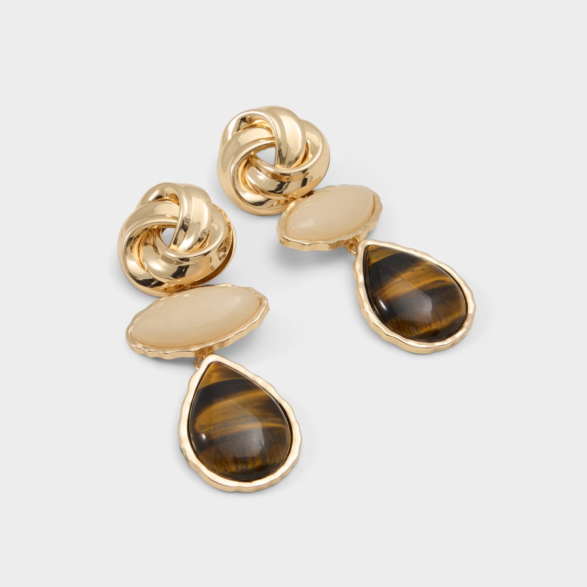Sunara in Gold - Chandelier earrings - Gold