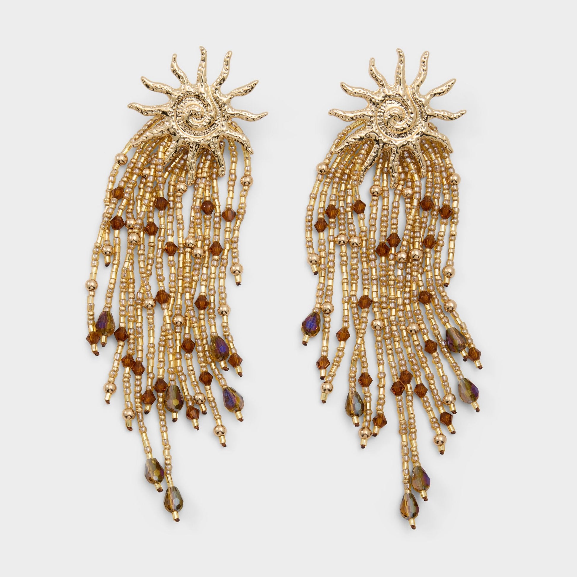 Soulvibe in Gold - Statement earrings - Gold