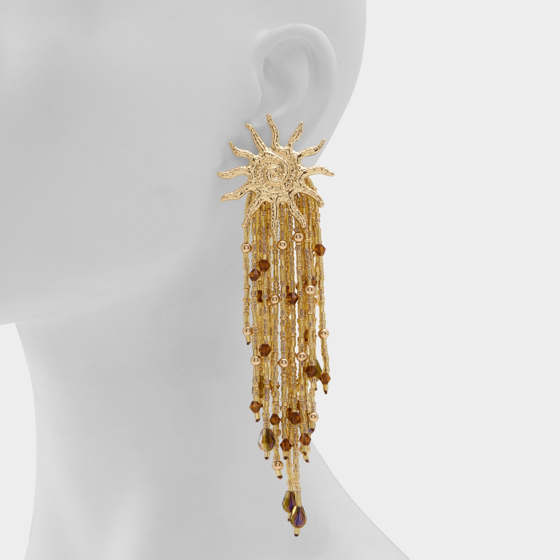 Soulvibe in Gold - Statement earrings - Gold
