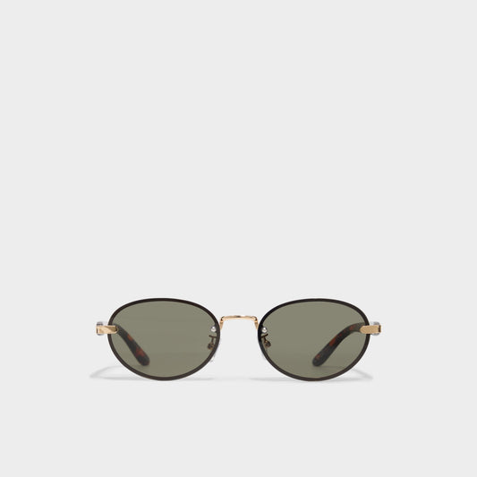 Alicee in Other Brown - Oval sunglasses - Other brown
