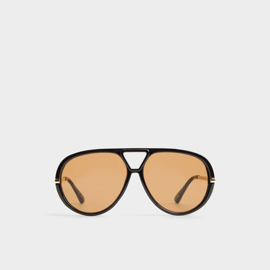 Eliiana in Black Gold Multi - Aviator sunglasses - Black/gold multi