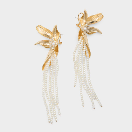 Glimmora in Ice - Statement earrings - Ice