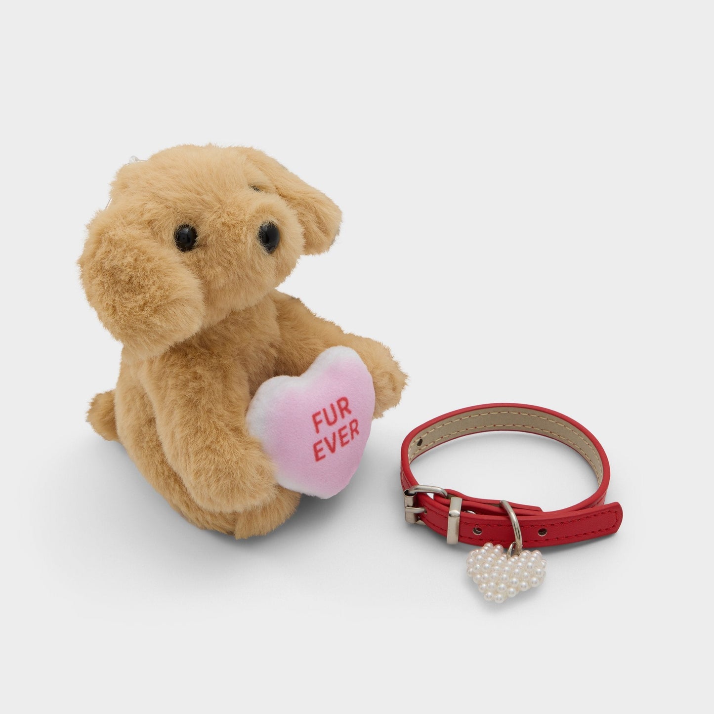 Doodles in Medium Beige - Bag charm - Medium beige