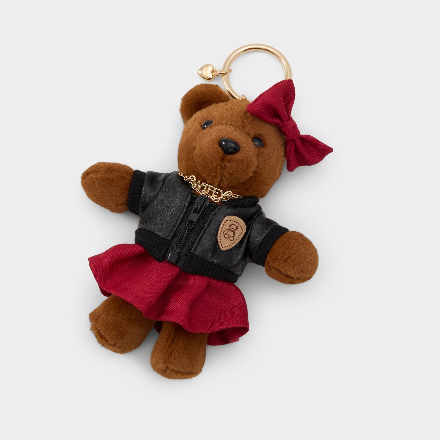 Honeybun in Light Brown - Bag charm - Light brown