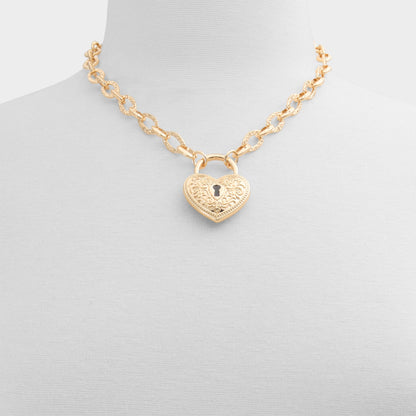 Luvella in Gold - Necklace - Gold