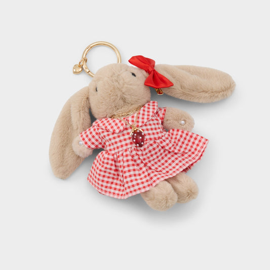 Hopberry in Medium Beige - Bag charm - Medium beige
