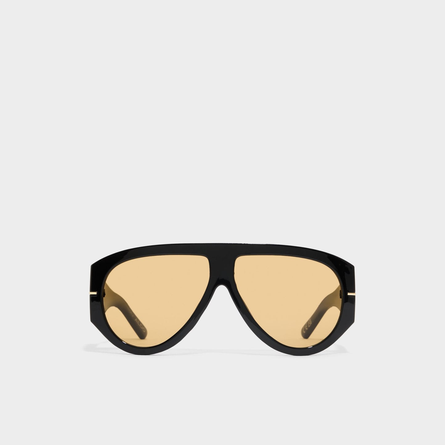 Kristiinaa in Black Gold Multi - Aviator sunglasses - Black/gold multi