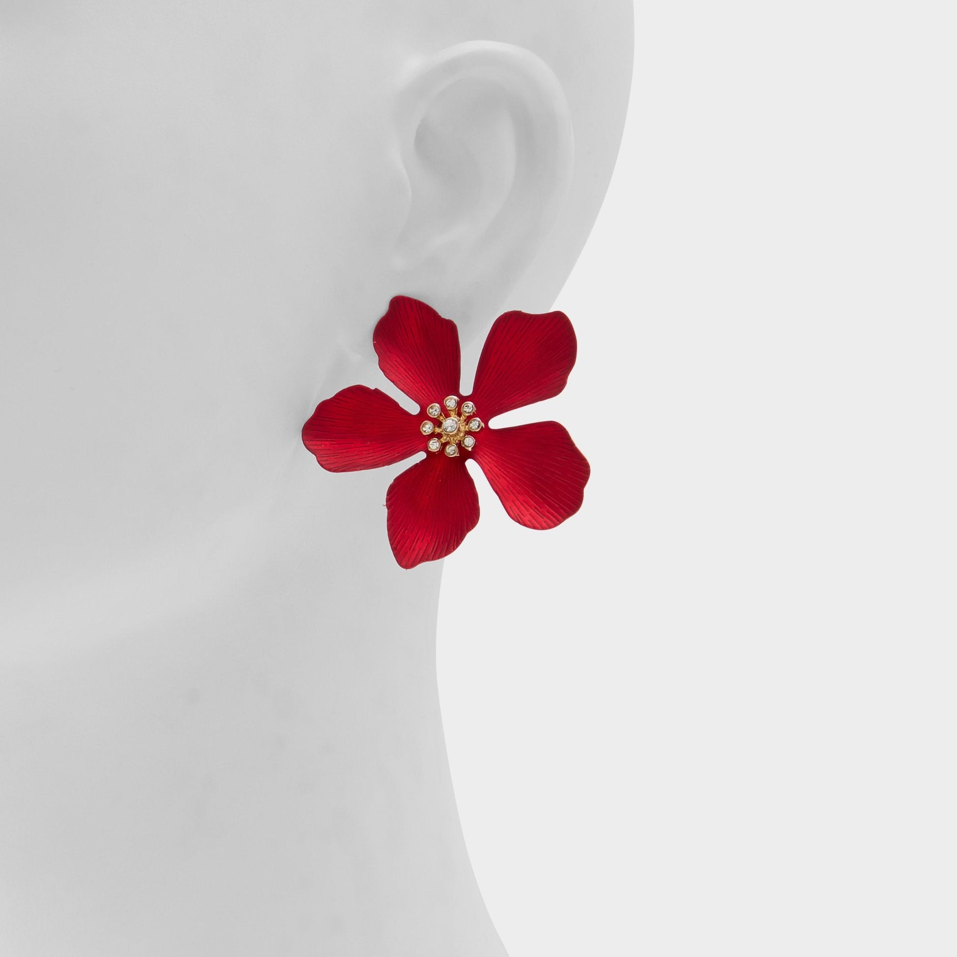Maflorra in Red - Statement earrings - Red