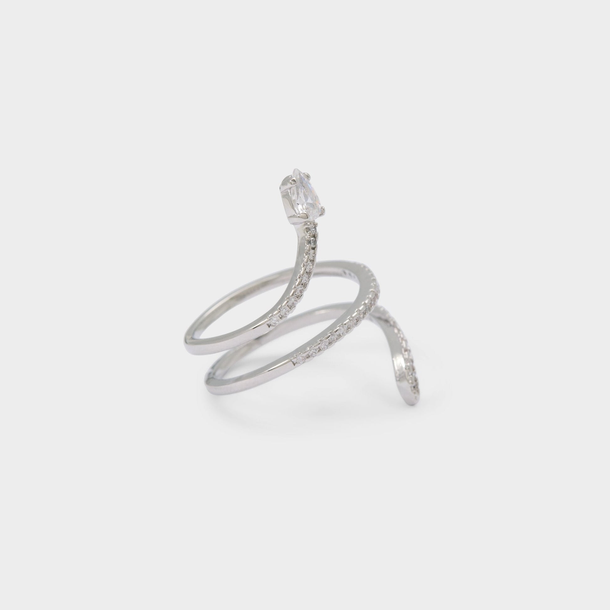 Mirienad in Silver Clear Multi - Ring - Silver/clear multi