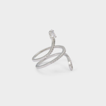 Mirienad in Silver Clear Multi - Ring - Silver/clear multi