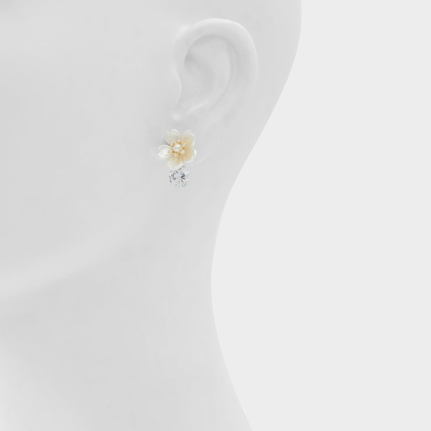 Alexiana Ice Women's Earrings - Button earrings - Ice
