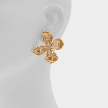 Floraluxe Gold/Clear Multi Women's Earrings - Earrings - Gold/Clear Multi