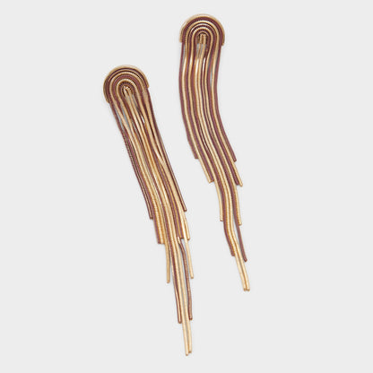 Dalloryn Light Brown Women's Earrings -  - Light brown