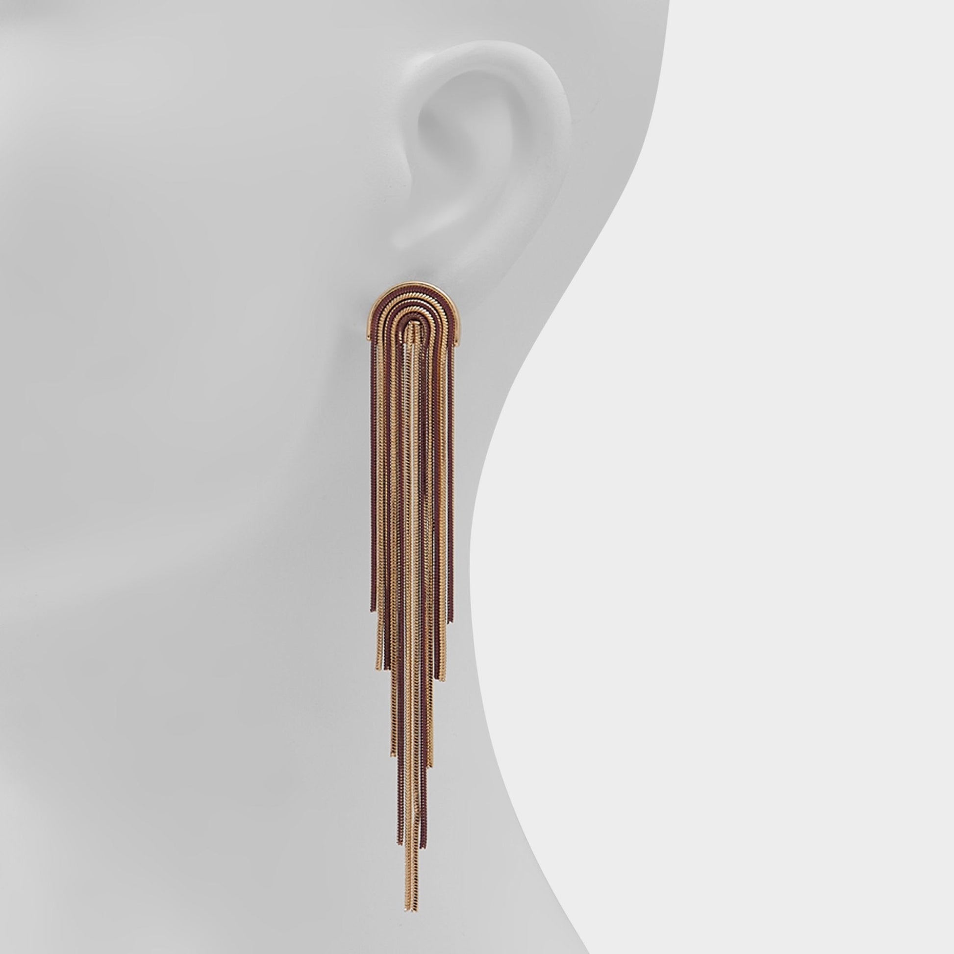 Dalloryn Light Brown Women's Earrings -  - Light brown