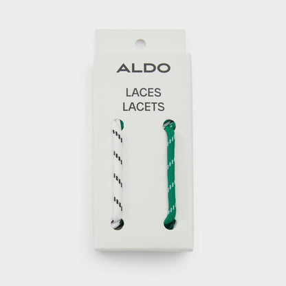 Loopz Medium Green Women's Shoe Charms & Laces - Shoelaces - Medium Green