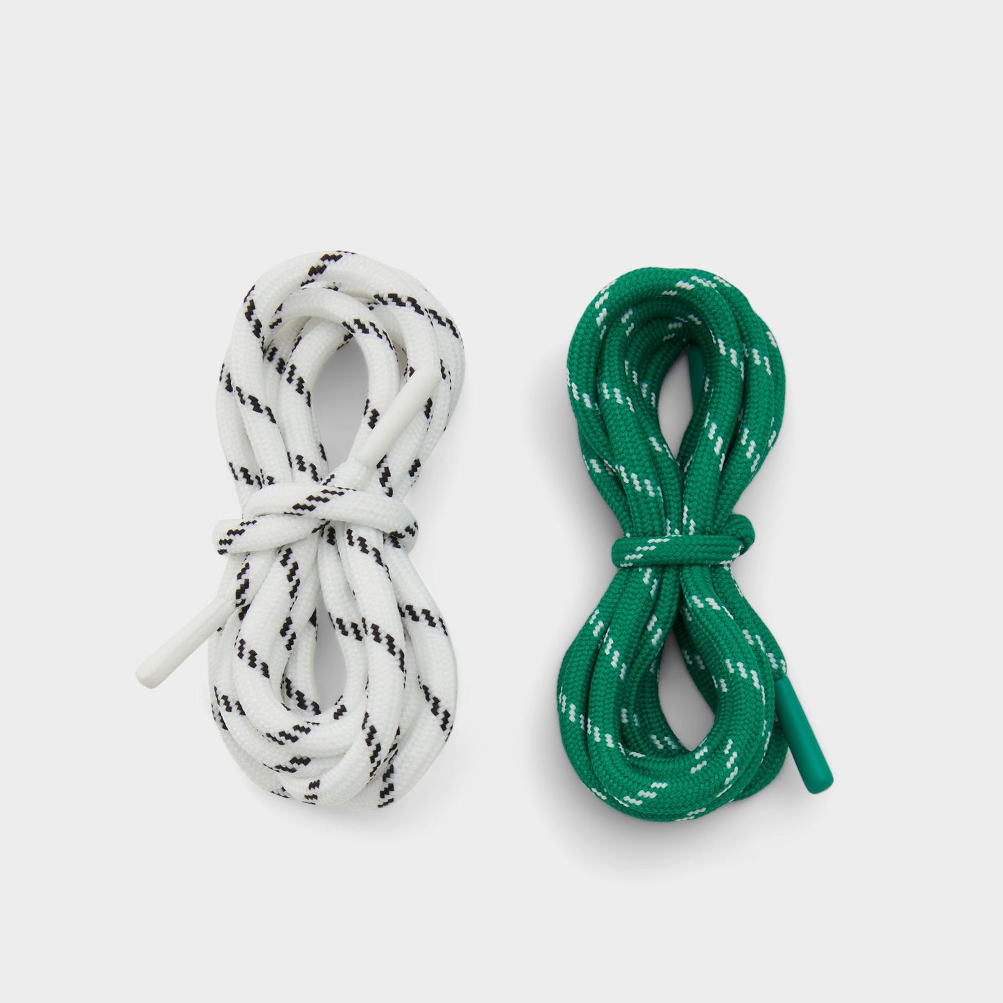 Loopz Medium Green Women's Shoe Charms & Laces - Shoelaces - Medium Green