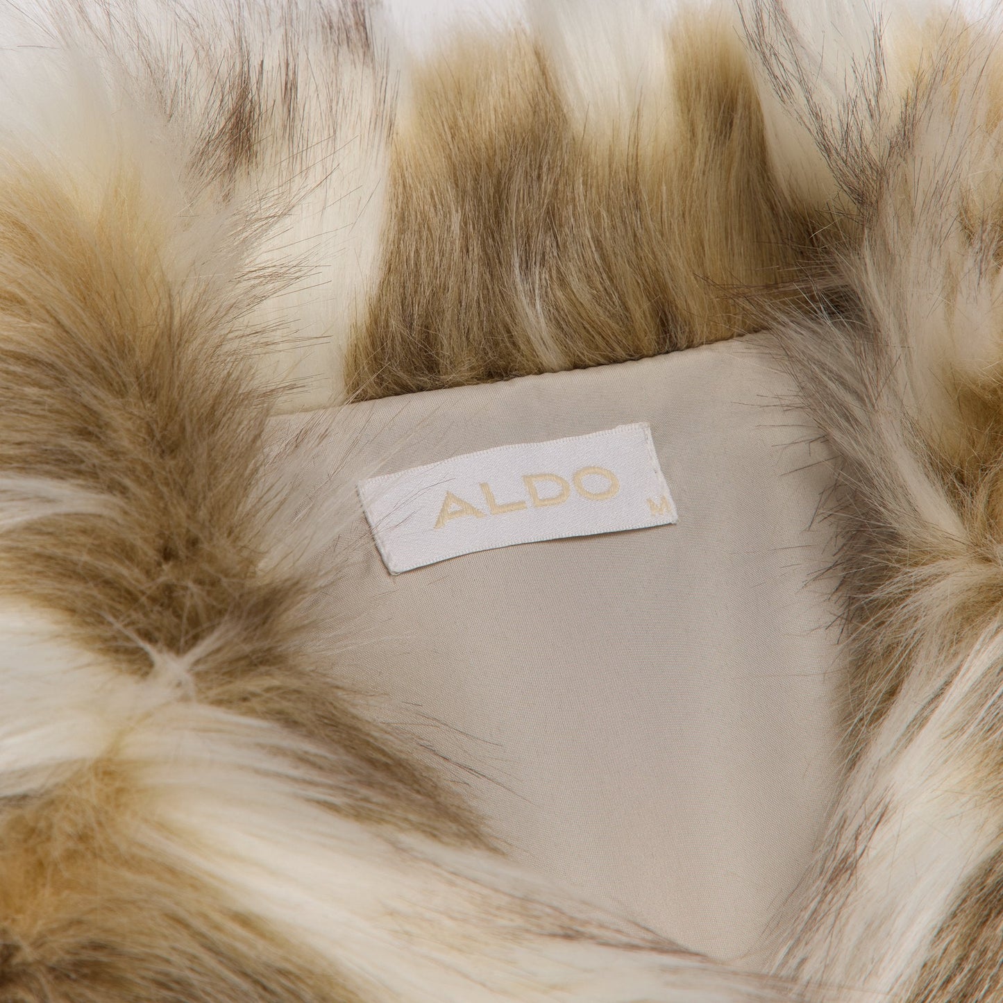 Alpenglow in Ice - Faux fur jacket - Ice