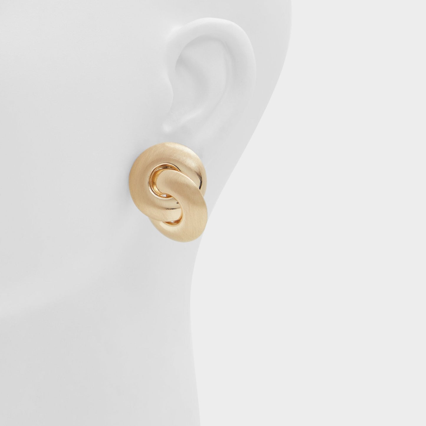 Bateriel Gold Women's Earrings - Button earrings - Gold