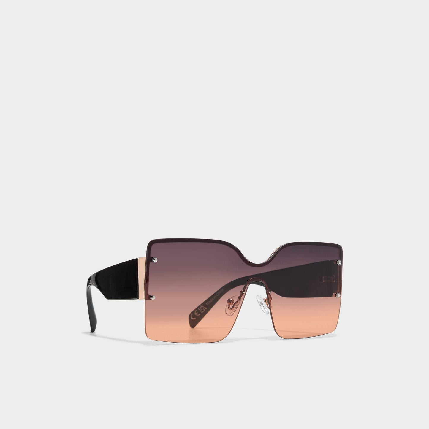 Lalaendrax Black/Gold Multi Women's Square - Square sunglasses - Black/Gold Multi