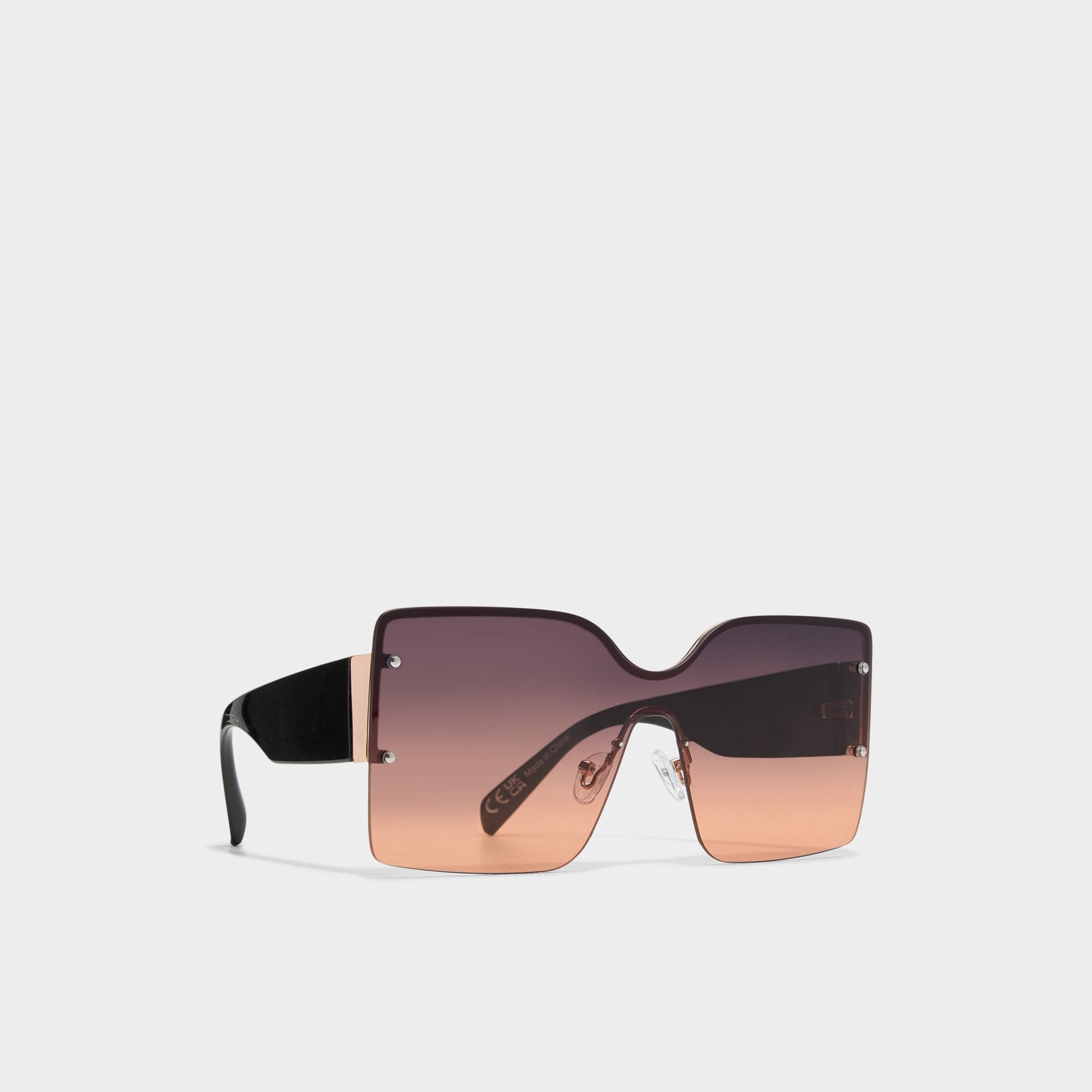 Lalaendrax Black/Gold Multi Women's Square - Square sunglasses - Black/Gold Multi