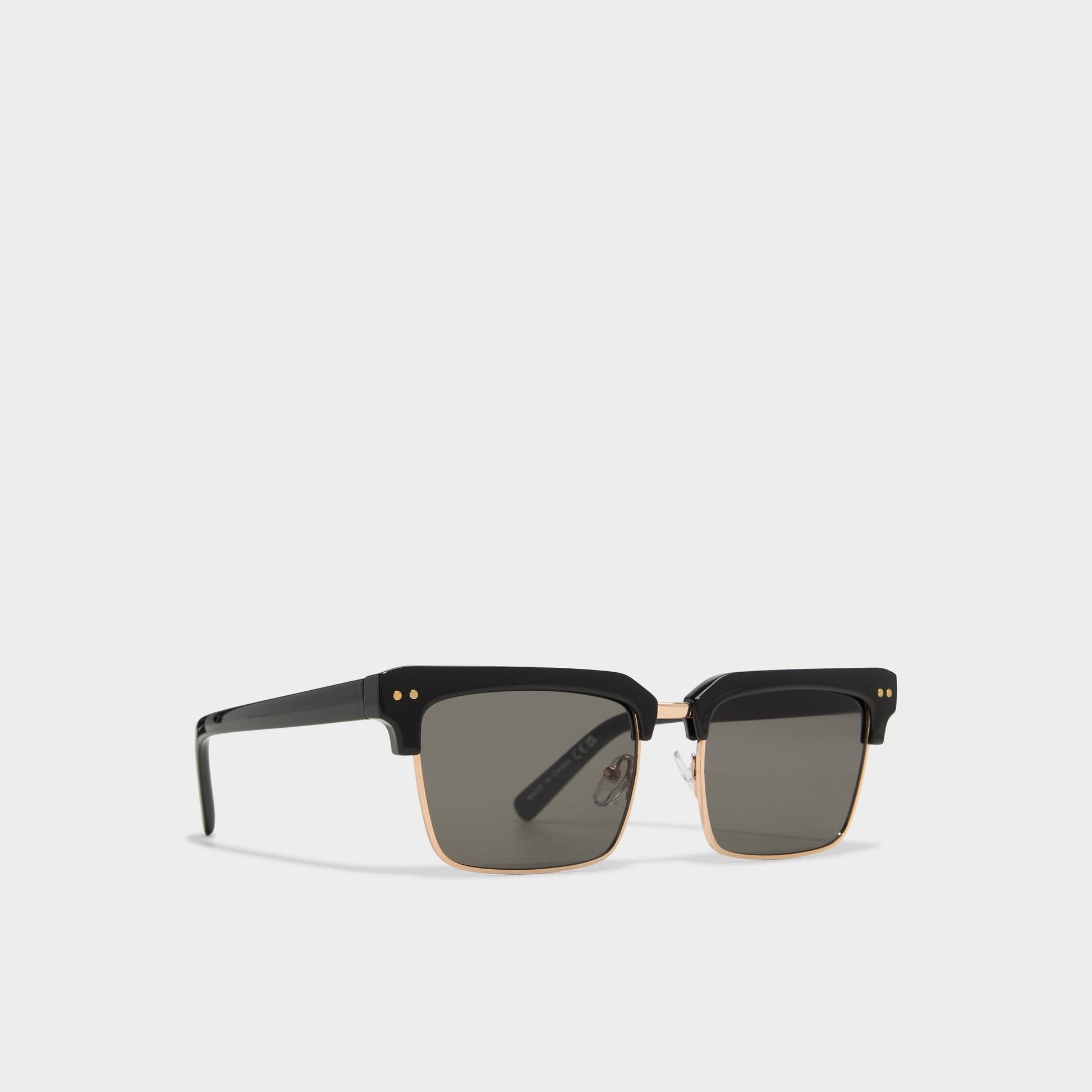 Apanas Black/Gold Multi Women's Square - Rectangle sunglasses - Black/Gold Multi