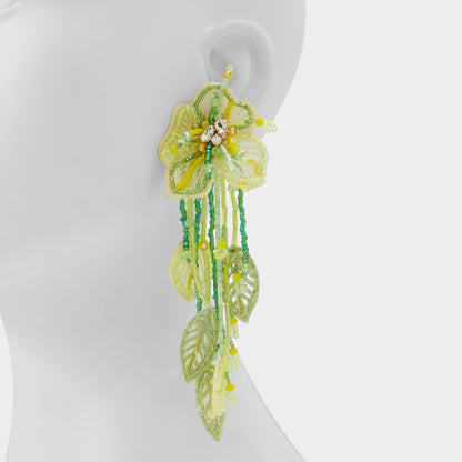 Ciitrinna Other Green Women's Earrings - Chandelier earrings - Other Green