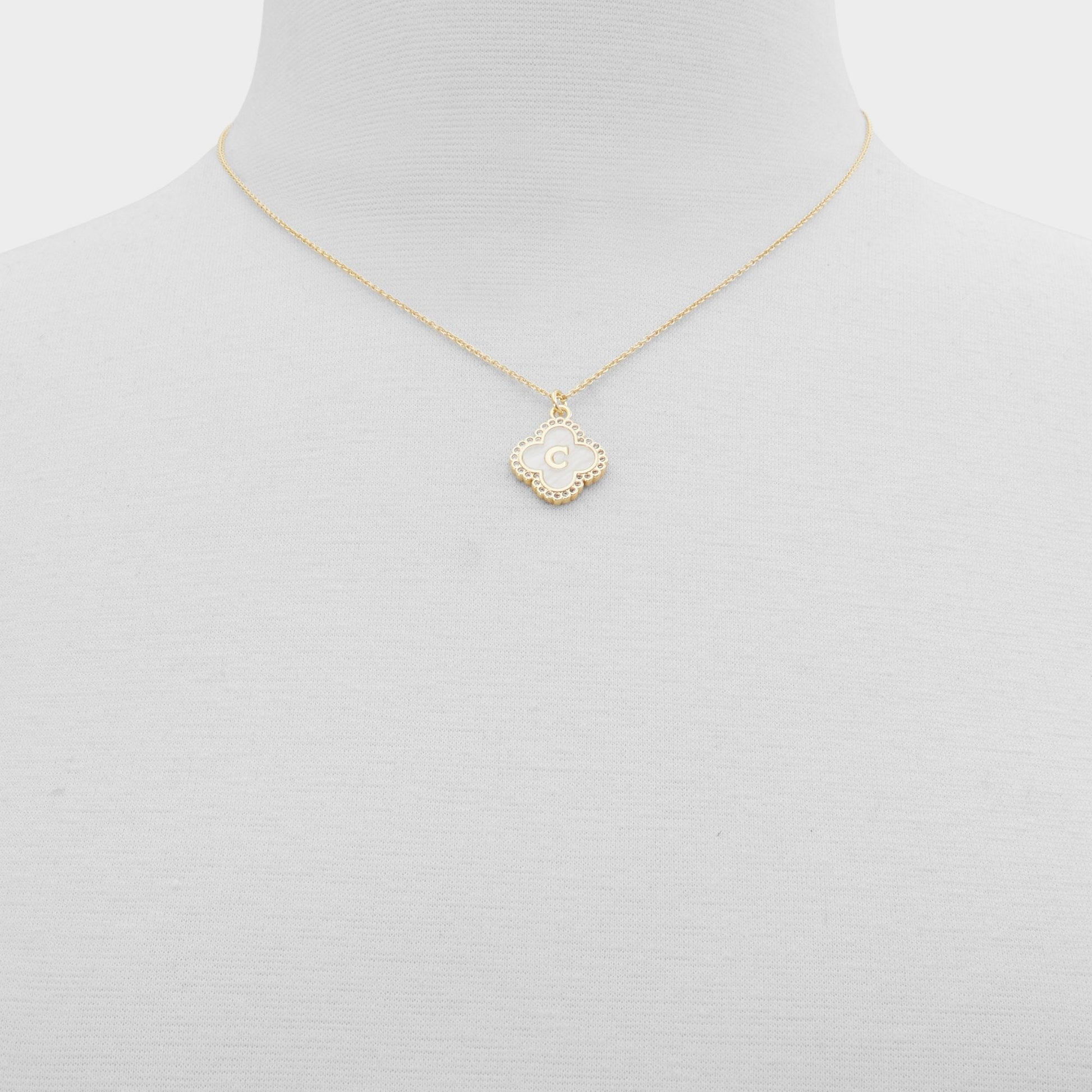 Broisa Gold Women's Cubic Zirconia - Necklace - Gold