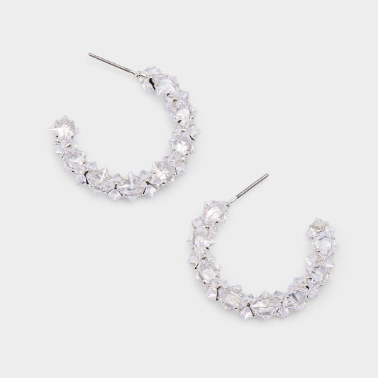 Adedrimar Silver/Clear Multi Women's Cubic Zirconia - Earrings - Silver/clear multi