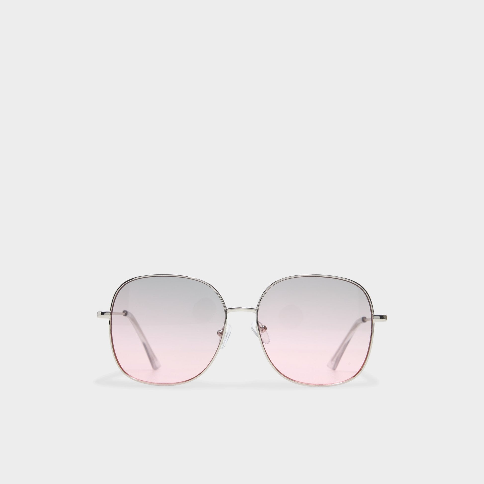 Grasien Silver Women's Square - Square sunglasses - Silver