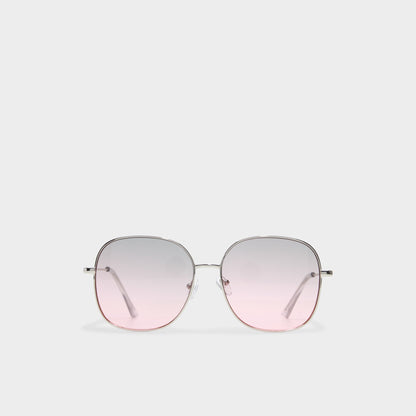 Grasien Silver Women's Square - Square sunglasses - Silver