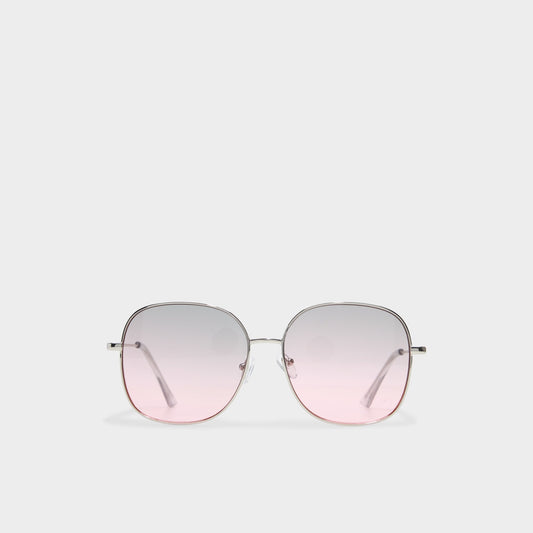Grasien Silver Women's Square - Square sunglasses - Silver