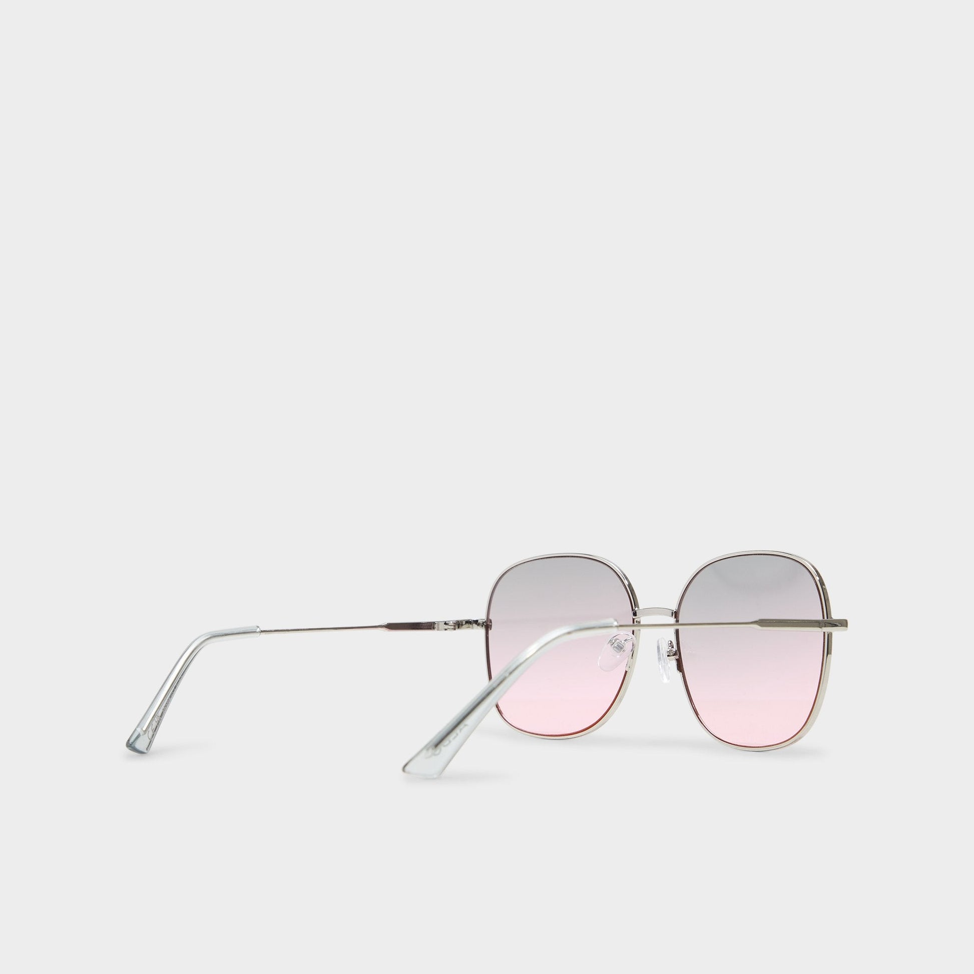 Grasien Silver Women's Square - Square sunglasses - Silver