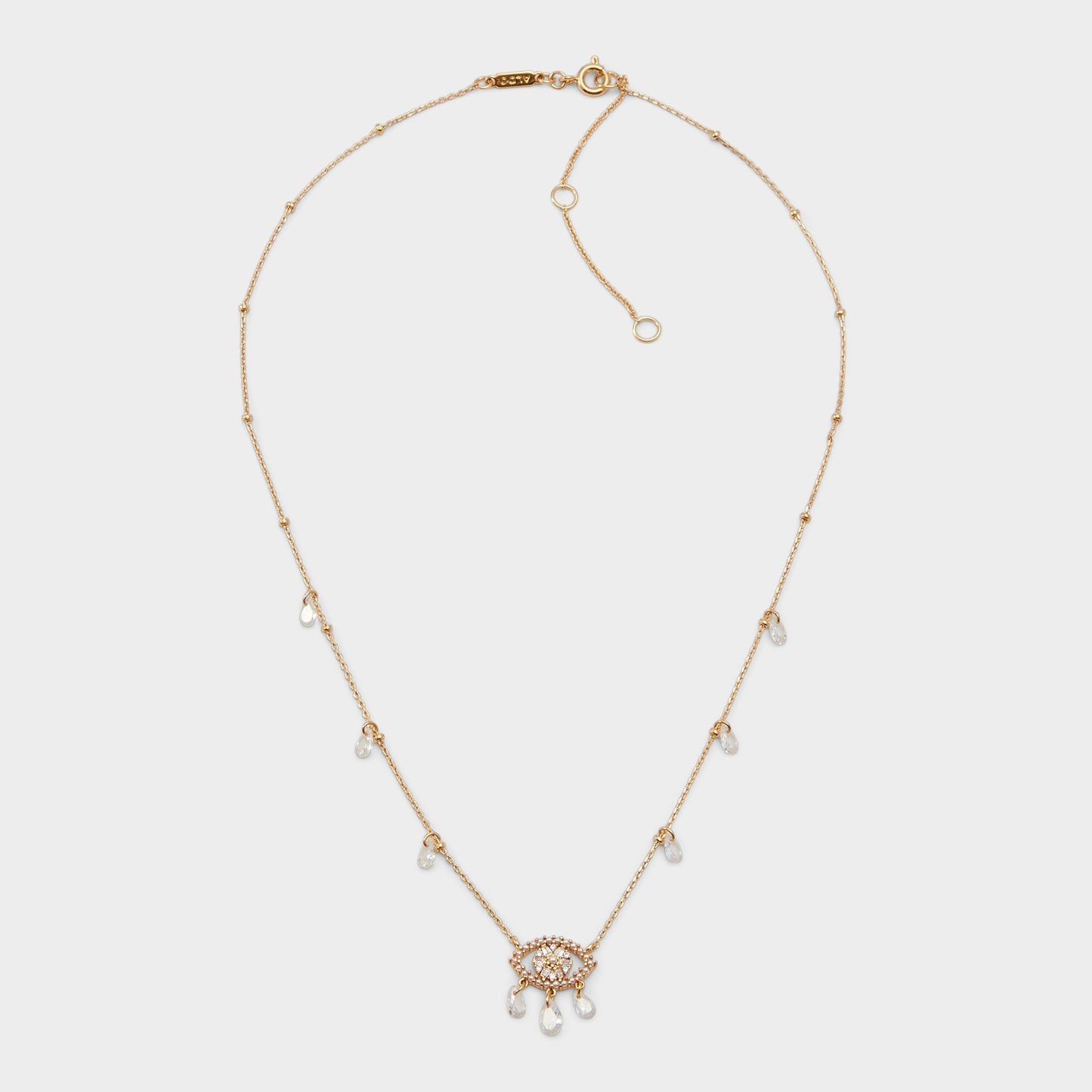 Umiramas Light Blue Women's Cubic Zirconia - Necklace - Light Blue