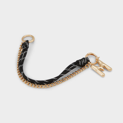 Alphabet Gold Women's Bag Charms & Keychains - Bag charm - Gold