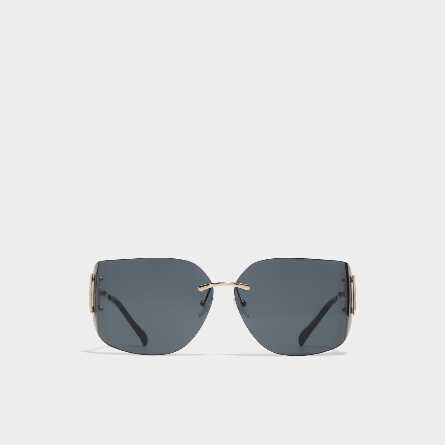 Pigowenx Gold Women's Square - Square sunglasses - Gold