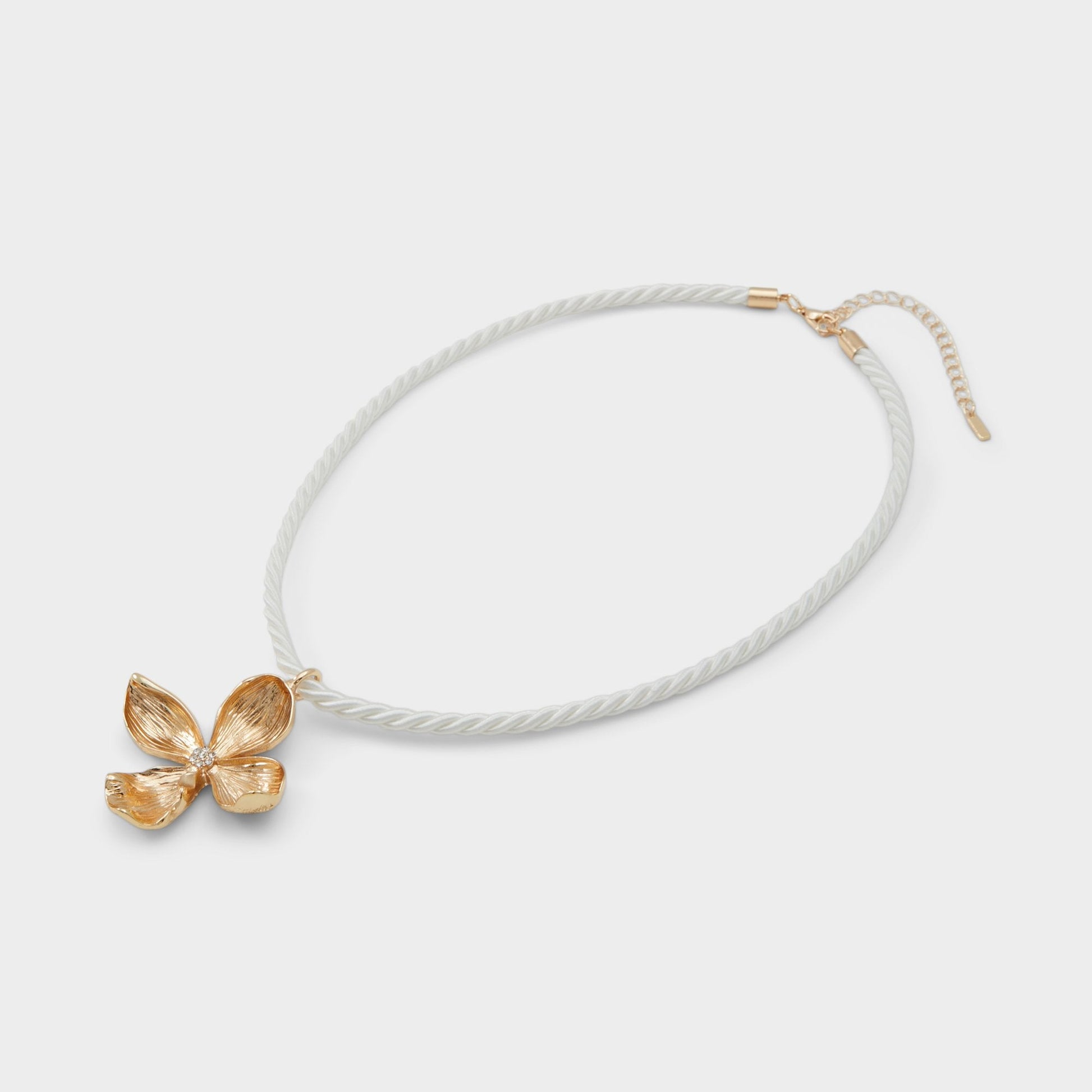 Chicadellicc Gold/Clear Multi Women's Necklaces - Necklace - Gold/Clear Multi