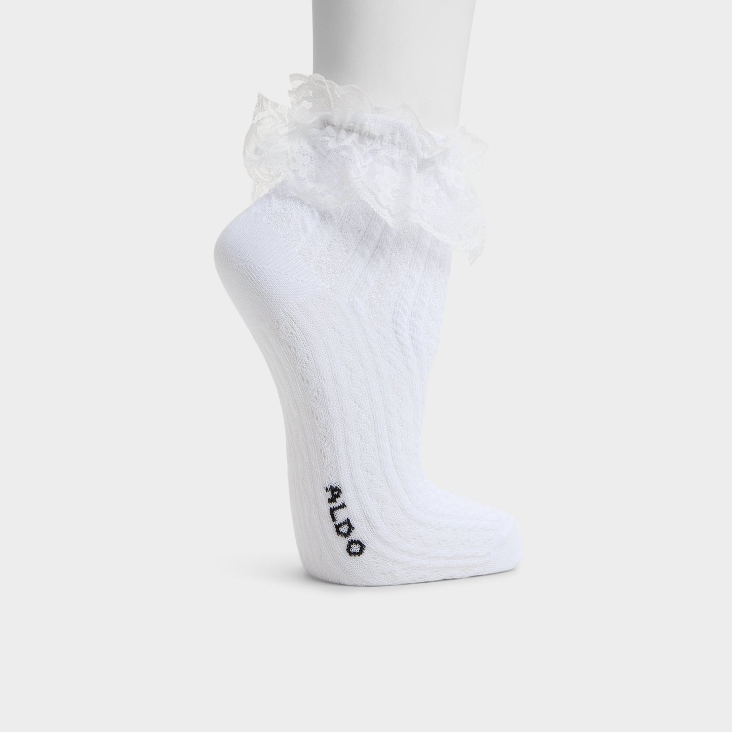 Lacefrills White Women's Socks - Socks - White