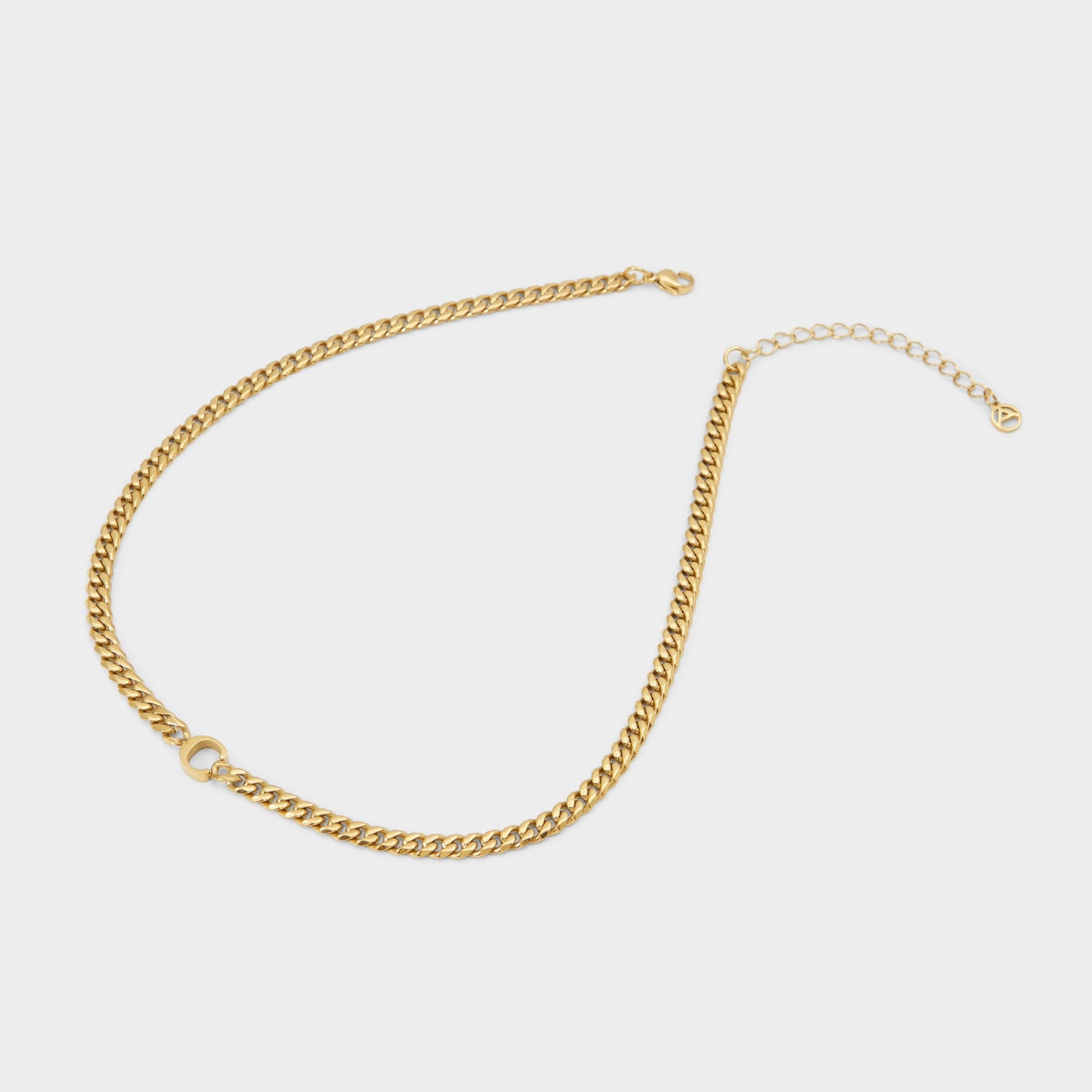 Yourletters Gold Women's Necklaces - Necklace - Gold