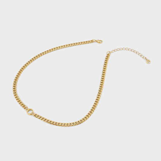 Yourletters Gold Women's Necklaces - Necklace - Gold