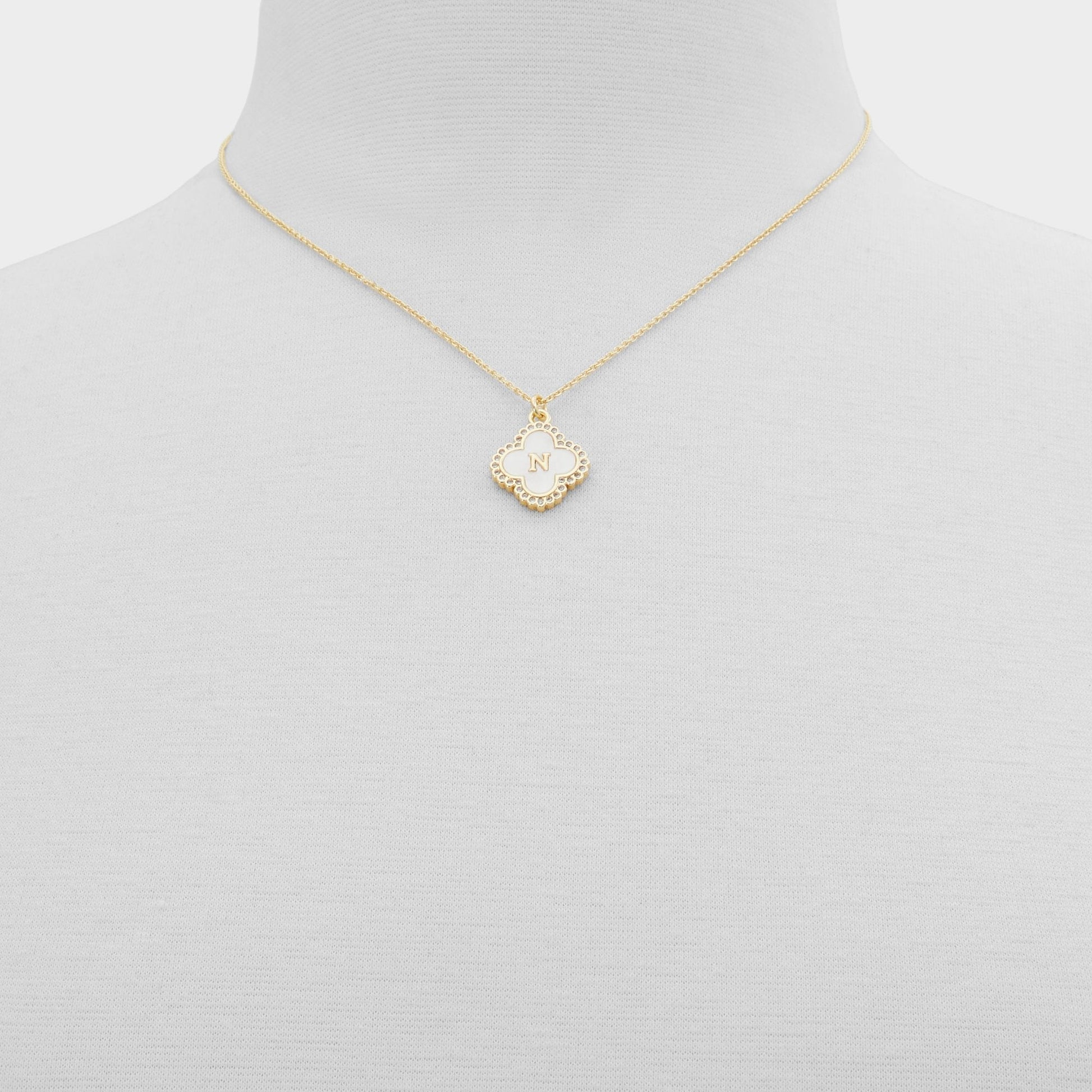 Broisa Gold Women's Cubic Zirconia - Necklace - Gold