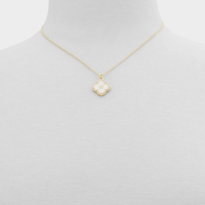 Broisa Gold Women's Cubic Zirconia - Necklace - Gold