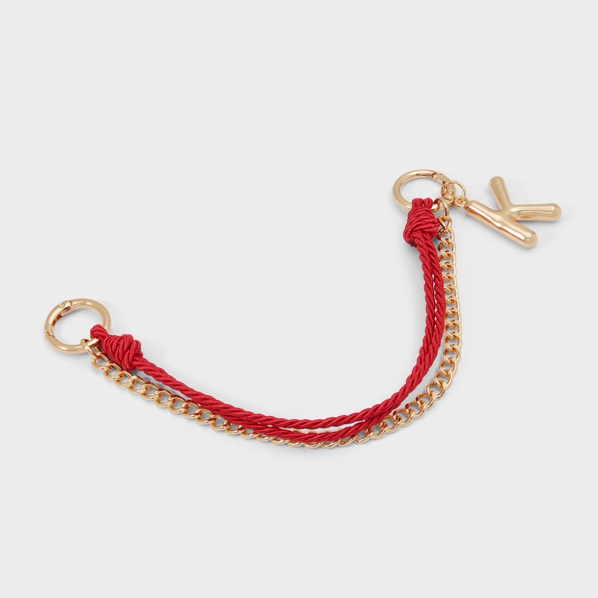 Alphabet Gold Women's Bag Charms & Keychains - Bag charm - Gold