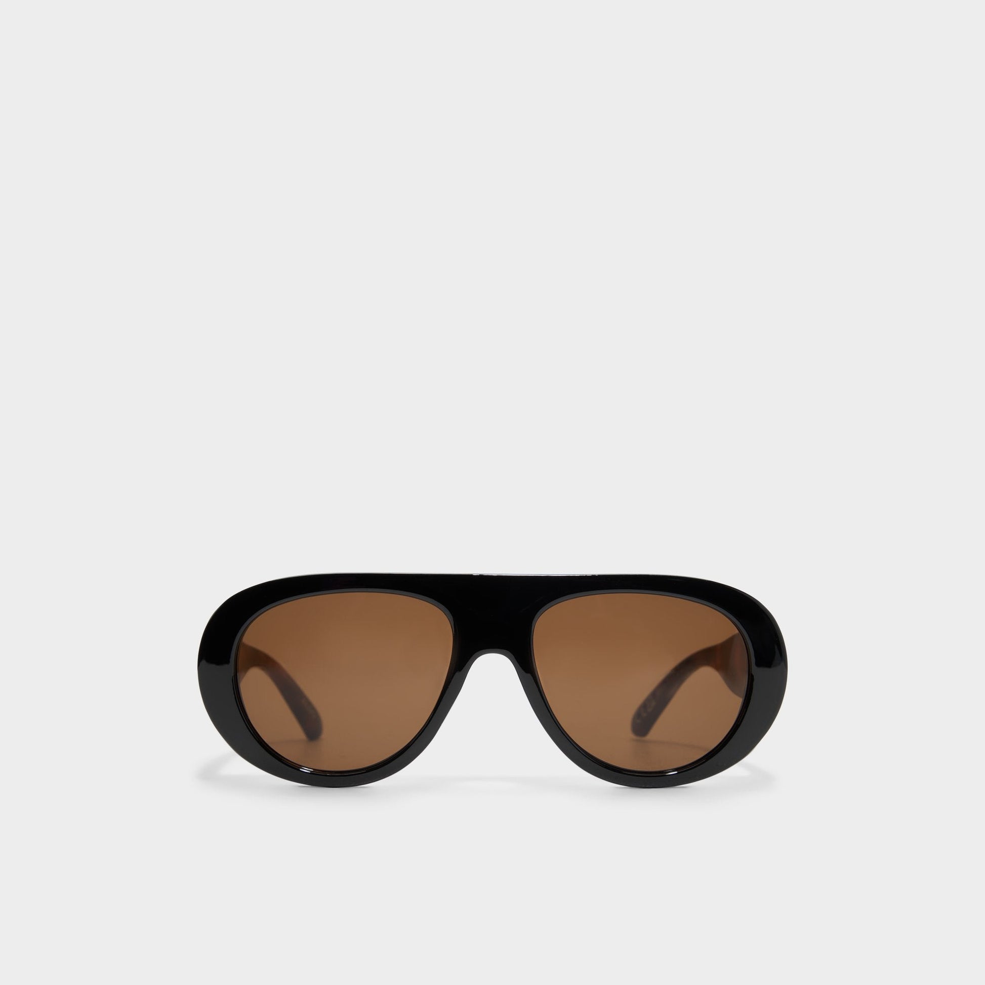 Harvveyx Other Brown Women's Round - Aviator sunglasses - Other Brown
