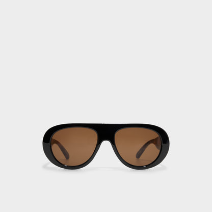 Harvveyx Other Brown Women's Round - Aviator sunglasses - Other Brown