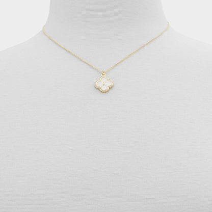 Broisa Gold Women's Cubic Zirconia - Necklace - Gold