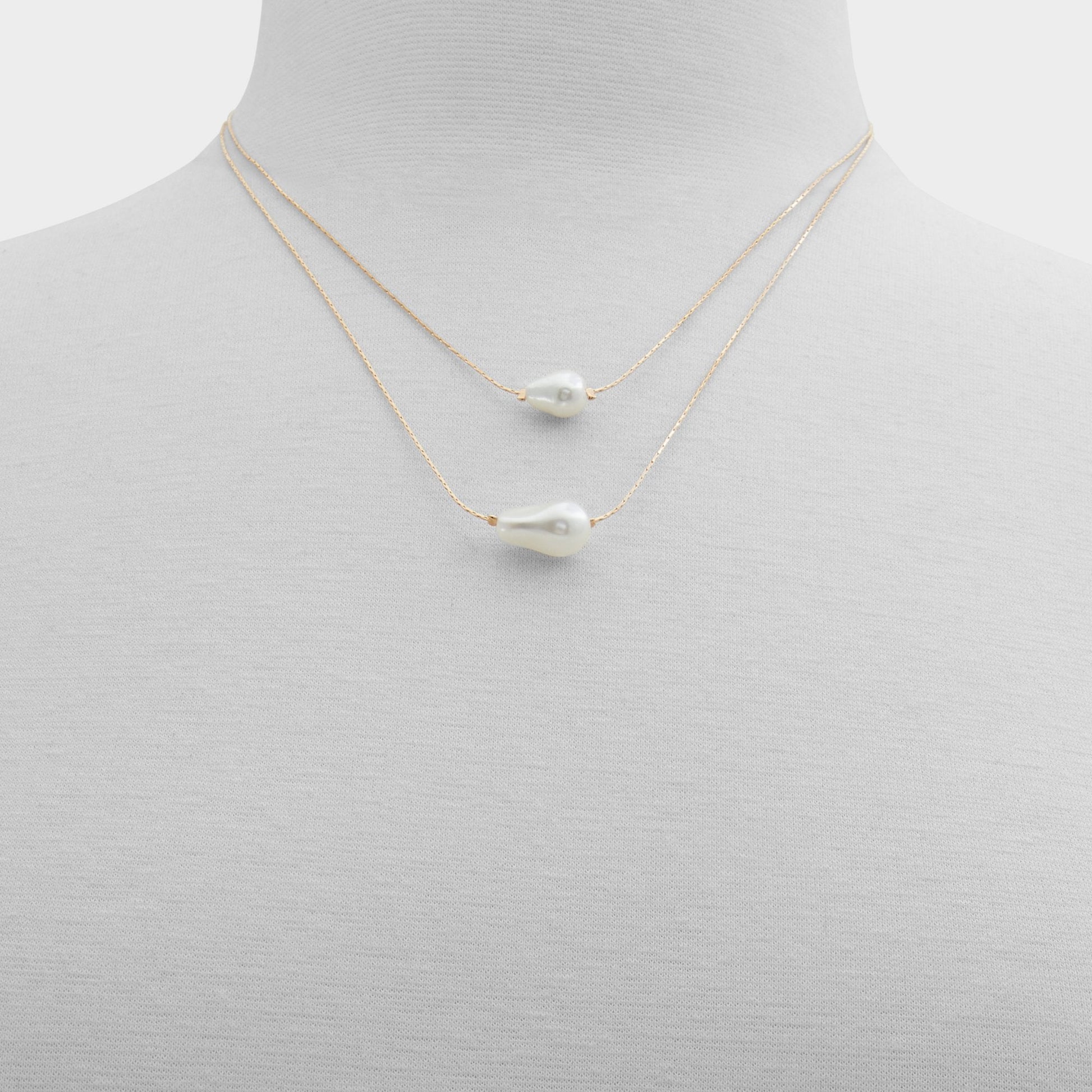 Indrois Gold Women's Necklaces - Layered necklace - Gold