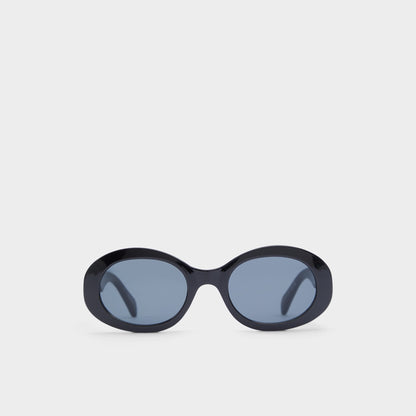 Celiane Black Women's Sunglasses - Oval sunglasses - Black