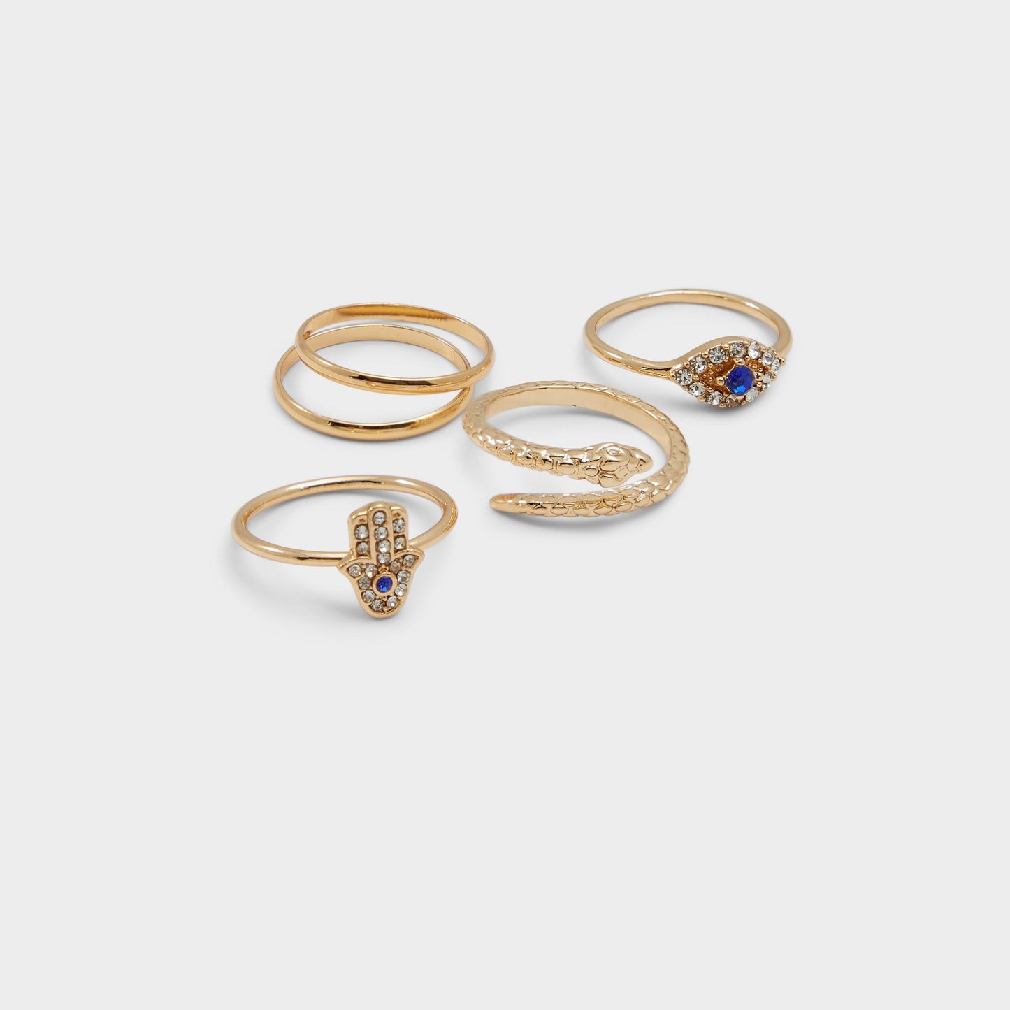Eyeenvy Light Blue Women's Rings - Stackable rings - Light Blue
